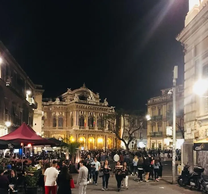 Vila La Casa Al Teatro Katánie Prázdninový dům
